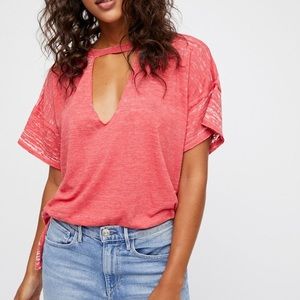 We the free cut out tee